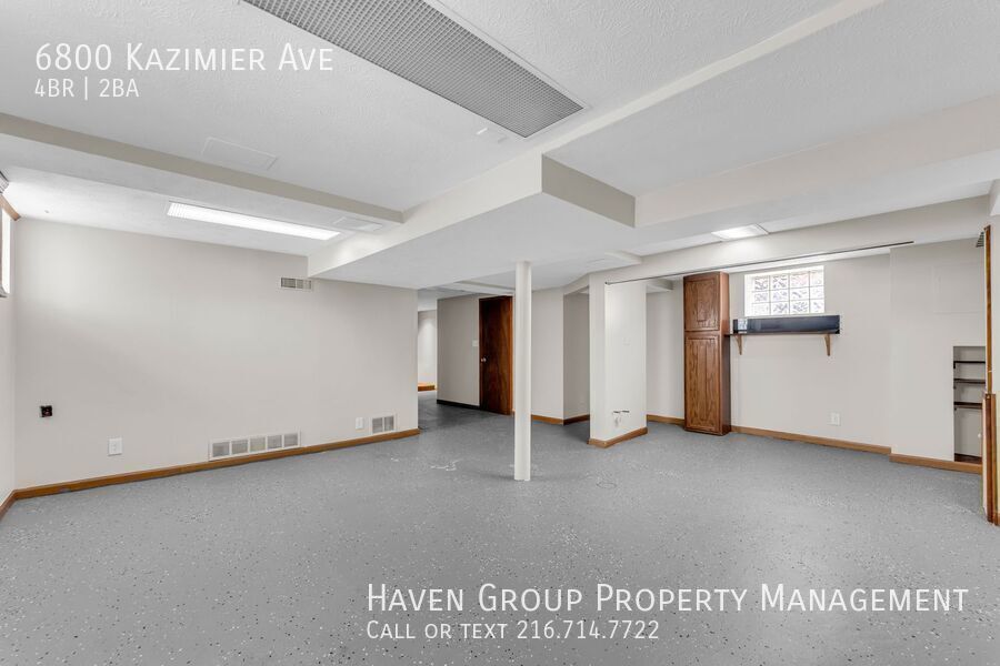 6800 Kazimier Ave, Cleveland, Ohio, 44105- Spacious 4-bed 2-bath single-family home! property image