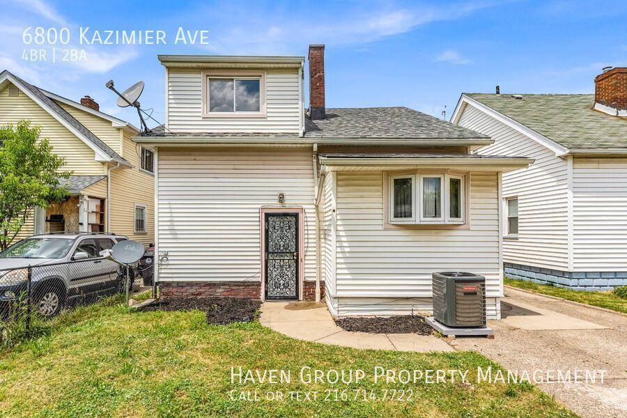 6800 Kazimier Ave, Cleveland, Ohio, 44105- Spacious 4-bed 2-bath single-family home! property image