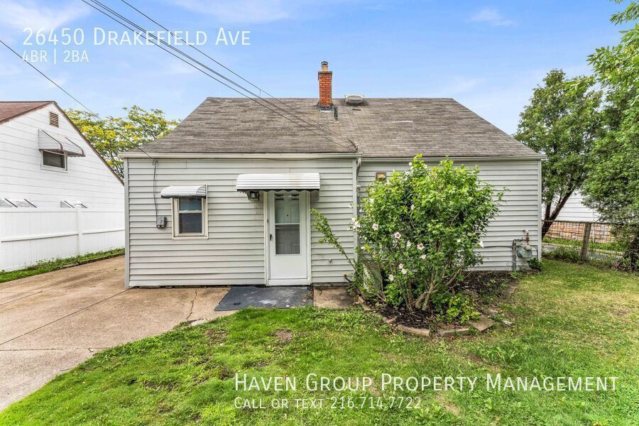 26450 Drakefield Ave, Euclid, Ohio, 44132- Spacious 4-bed 1.5 -bath single-family home! property image