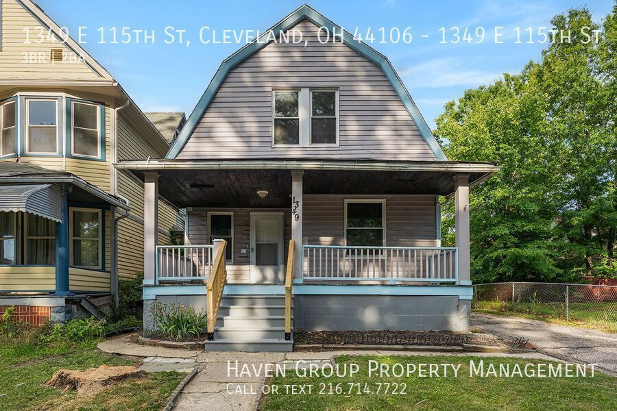 1349 E 115th St, Cleveland, OH 44106- Spacious 3-bed 1.5 -bath single-family home! property image