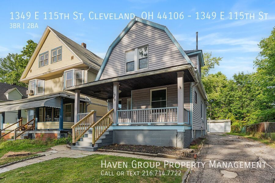 1349 E 115th St, Cleveland, OH 44106- Spacious 3-bed 1.5 -bath single-family home! property image