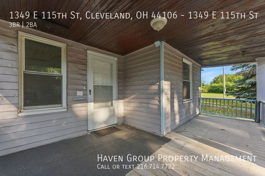 1349 E 115th St, Cleveland, OH 44106- Spacious 3-bed 1.5 -bath single-family home! property image