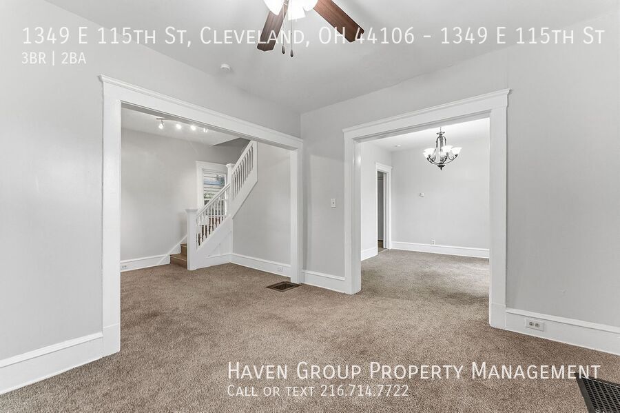 1349 E 115th St, Cleveland, OH 44106- Spacious 3-bed 1.5 -bath single-family home! property image