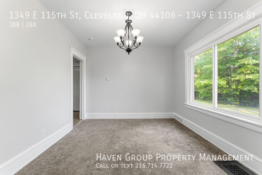 1349 E 115th St, Cleveland, OH 44106- Spacious 3-bed 1.5 -bath single-family home! property image