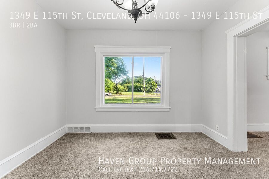1349 E 115th St, Cleveland, OH 44106- Spacious 3-bed 1.5 -bath single-family home! property image