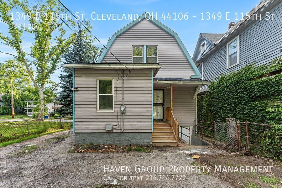 1349 E 115th St, Cleveland, OH 44106- Spacious 3-bed 1.5 -bath single-family home! property image