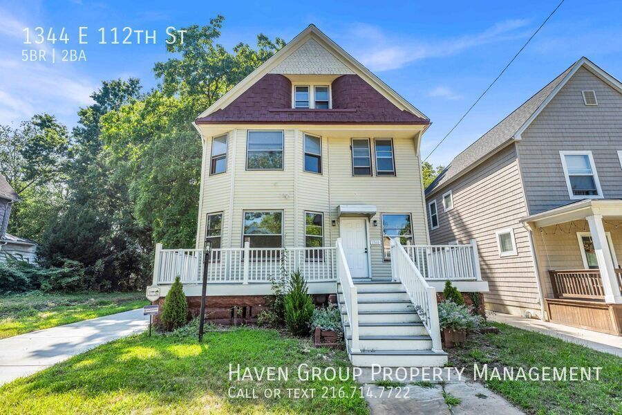 1344 E 112th St, Cleveland, OH 44106- Spacious 5-bed 2-bath single-family home! property image