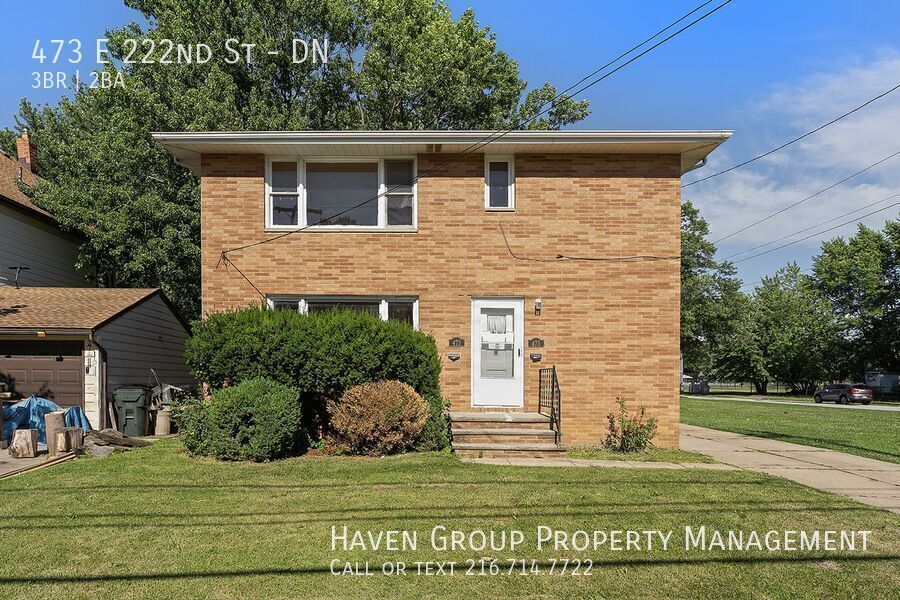 473 E 222nd St | DN, Euclid, Ohio, 44123 - Spacious 3-bed 1.5-bath multi-family home! property image