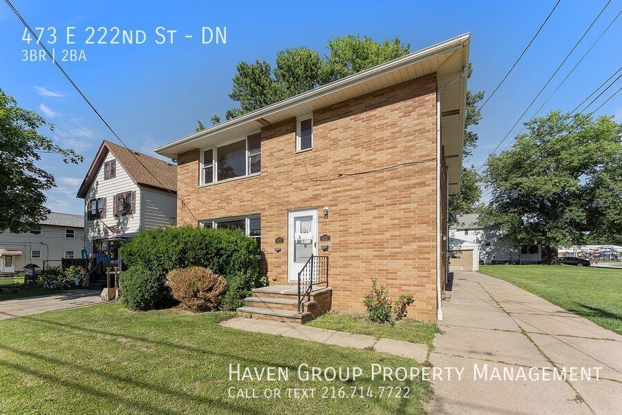 473 E 222nd St | DN, Euclid, Ohio, 44123 - Spacious 3-bed 1.5-bath multi-family home! property image