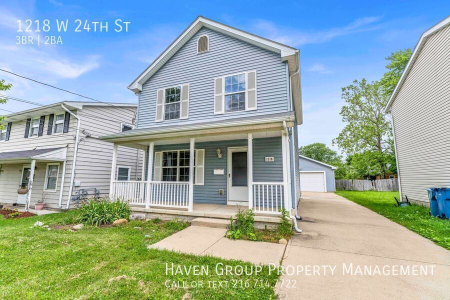 1218 W 24th St, Lorain, OH 44052- Spacious 3-bed 1.5 -bath single-family home! property image