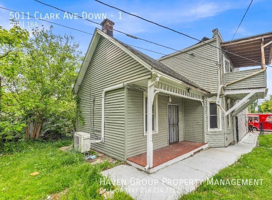5011 Clark Ave | Apt 1 DN, Cleveland, Ohio, 44102 - Spacious 2-bed 1-bath multi-family home! property image