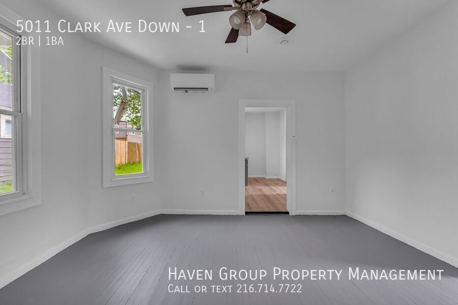 5011 Clark Ave | Apt 1 DN, Cleveland, Ohio, 44102 - Spacious 2-bed 1-bath multi-family home! property image