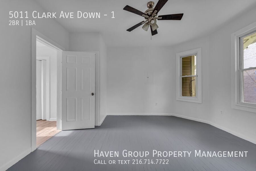 5011 Clark Ave | Apt 1 DN, Cleveland, Ohio, 44102 - Spacious 2-bed 1-bath multi-family home! property image