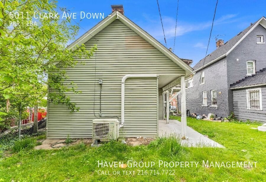 5011 Clark Ave | Apt 1 DN, Cleveland, Ohio, 44102 - Spacious 2-bed 1-bath multi-family home! property image