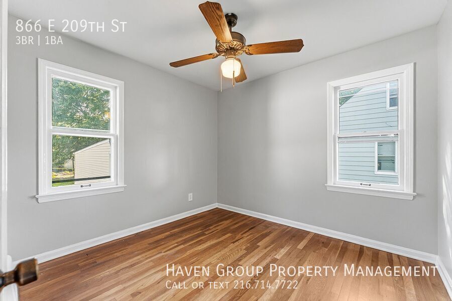 866 E 209th St, Euclid, OH 44119- Spacious 3-bed 1-bath single-family home! property image