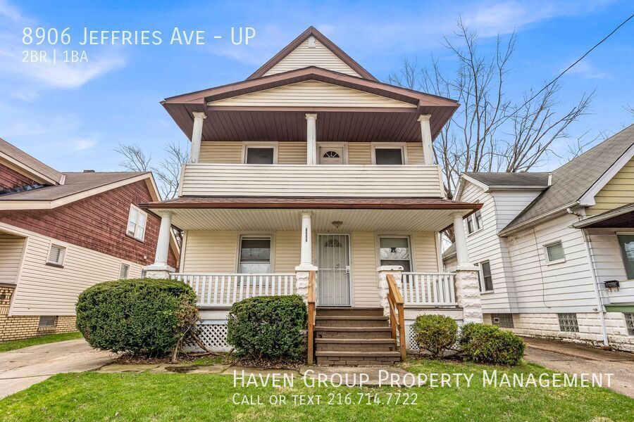 8906 Jeffries Ave | UP, Cleveland, Ohio, 44105 - Spacious 2-bed 1-bath multi-family home! property image