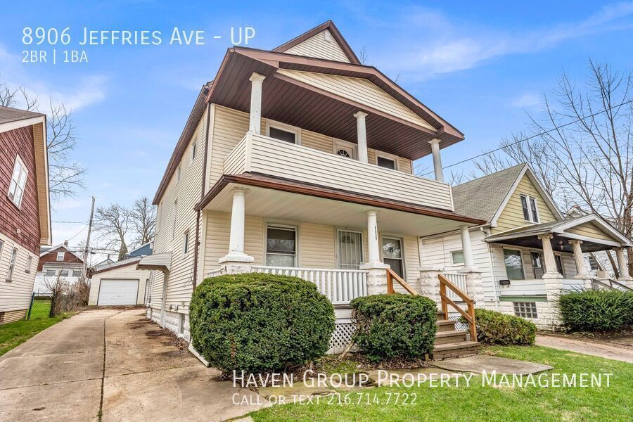 8906 Jeffries Ave | UP, Cleveland, Ohio, 44105 - Spacious 2-bed 1-bath multi-family home! property image