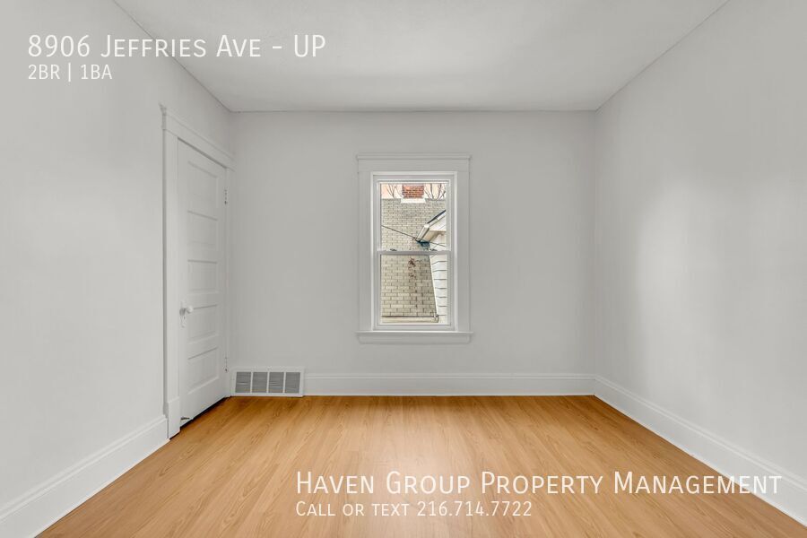 8906 Jeffries Ave | UP, Cleveland, Ohio, 44105 - Spacious 2-bed 1-bath multi-family home! property image