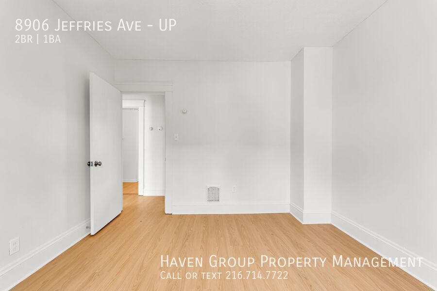 8906 Jeffries Ave | UP, Cleveland, Ohio, 44105 - Spacious 2-bed 1-bath multi-family home! property image