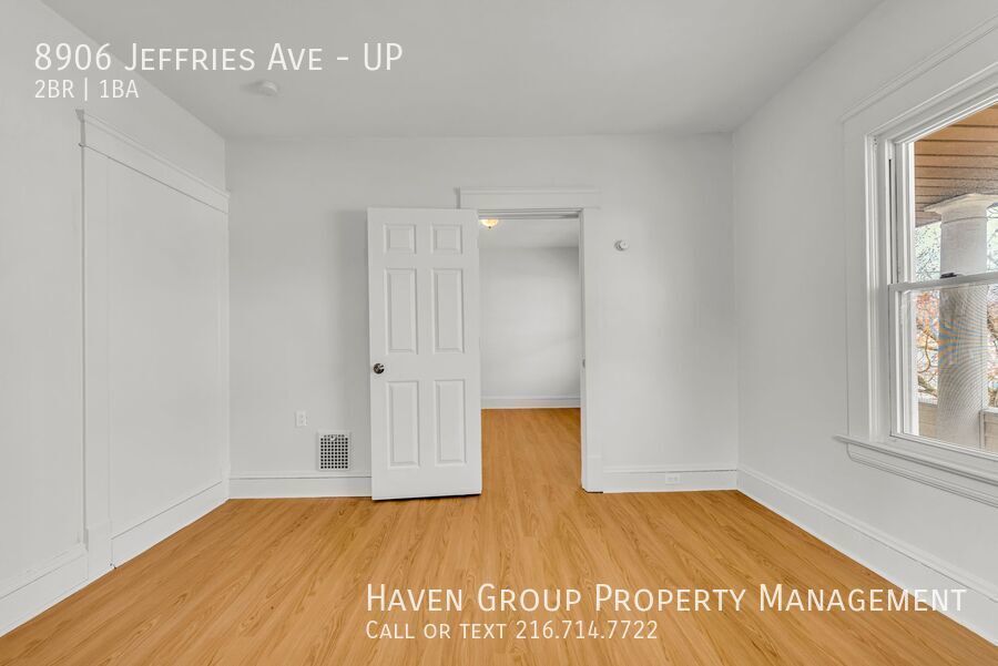 8906 Jeffries Ave | UP, Cleveland, Ohio, 44105 - Spacious 2-bed 1-bath multi-family home! property image