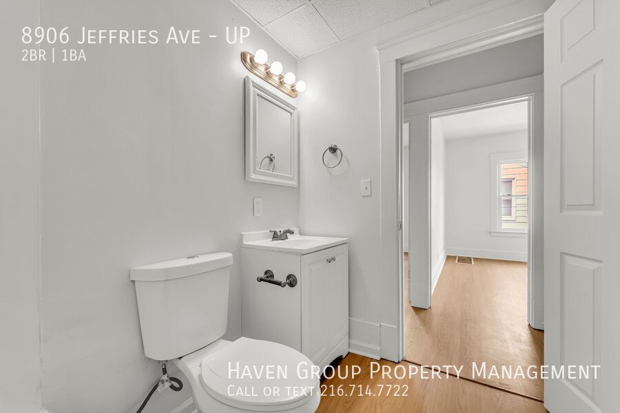 8906 Jeffries Ave | UP, Cleveland, Ohio, 44105 - Spacious 2-bed 1-bath multi-family home! property image