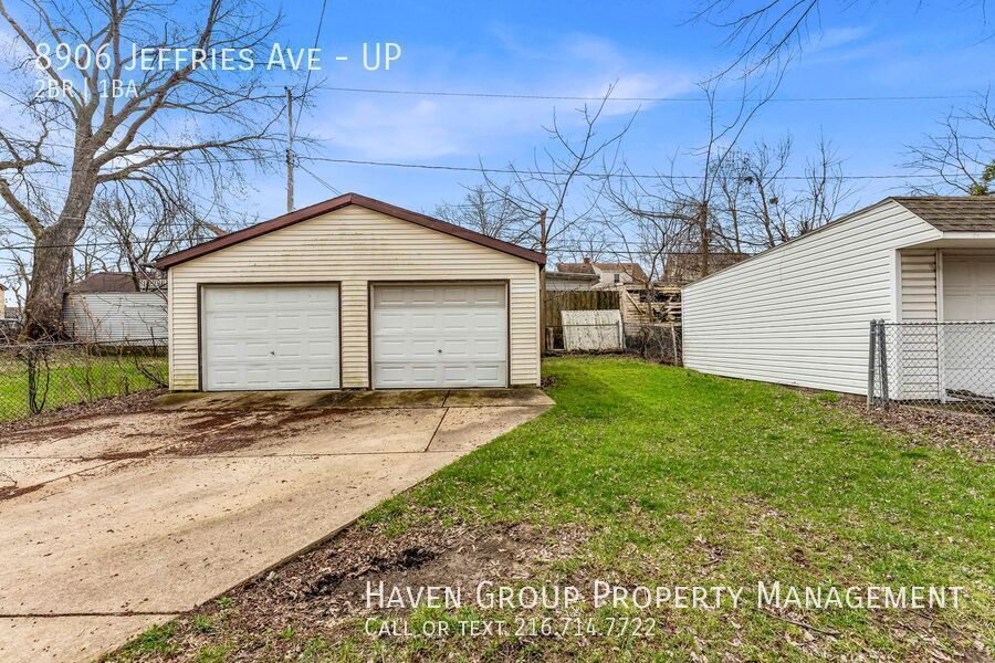 8906 Jeffries Ave | UP, Cleveland, Ohio, 44105 - Spacious 2-bed 1-bath multi-family home! property image