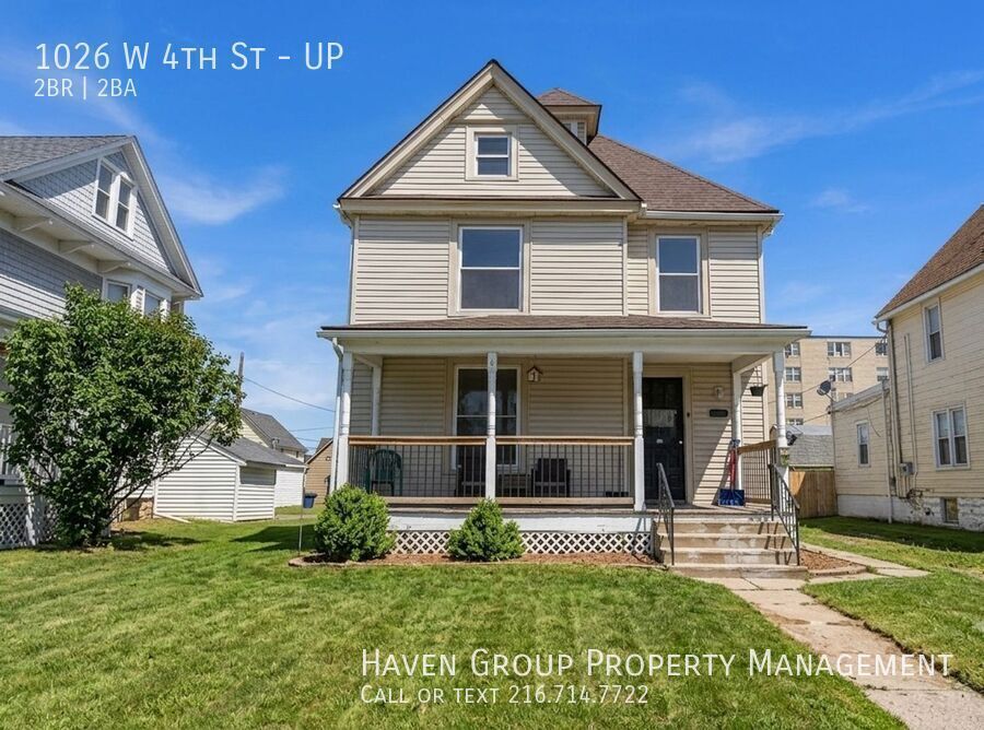 1026 W 4th St | UP, Lorain, Ohio, 44052 - Spacious 2-bed 1.5-bath multi-family home! property image