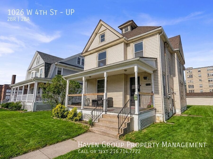 1026 W 4th St | UP, Lorain, Ohio, 44052 - Spacious 2-bed 1.5-bath multi-family home! property image