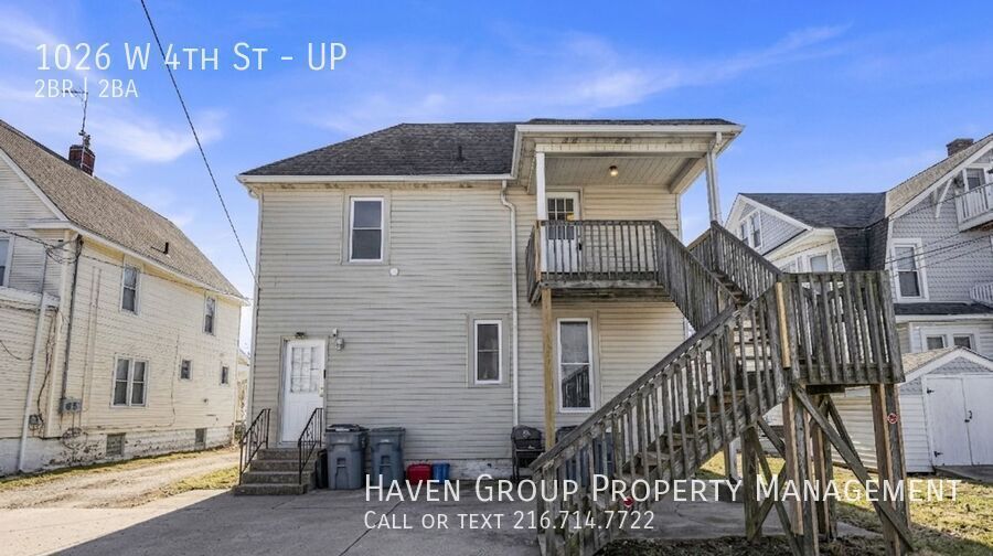 1026 W 4th St | UP, Lorain, Ohio, 44052 - Spacious 2-bed 1.5-bath multi-family home! property image