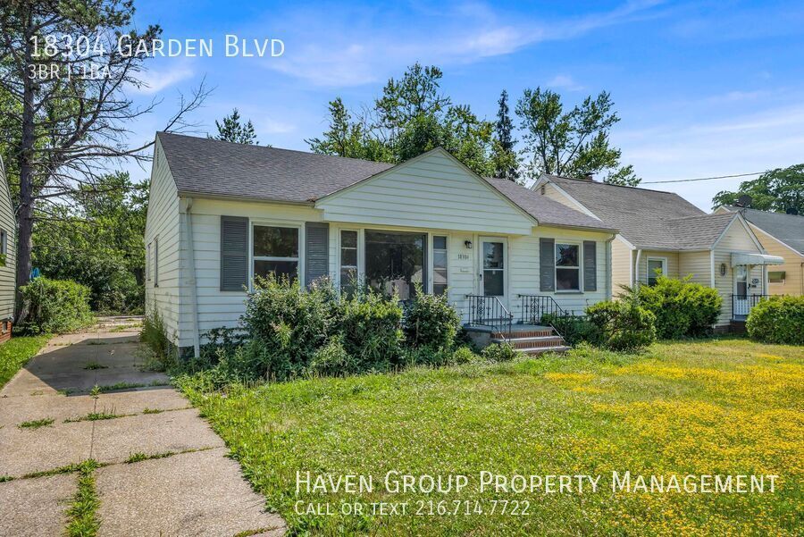 18304 Garden Blvd., Warrensville Heights, OH 44128- Spacious 3-bed 1-bath single-family home! property image