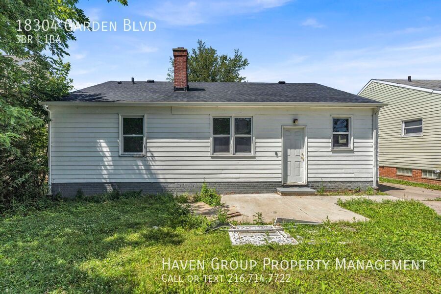 18304 Garden Blvd., Warrensville Heights, OH 44128- Spacious 3-bed 1-bath single-family home! property image