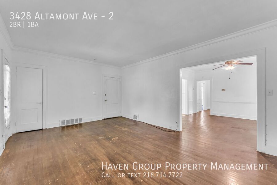 3428 Altamont Ave | Unit 2, Cleveland Heights, OH 44118 - Spacious 2-bed 1-bath multi-family home! property image