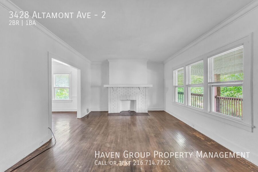 3428 Altamont Ave | Unit 2, Cleveland Heights, OH 44118 - Spacious 2-bed 1-bath multi-family home! property image