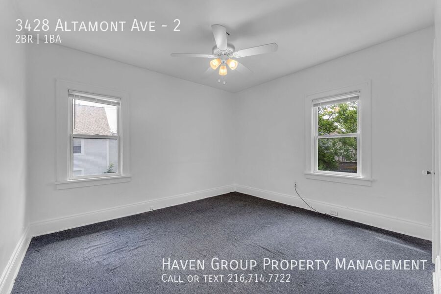 3428 Altamont Ave | Unit 2, Cleveland Heights, OH 44118 - Spacious 2-bed 1-bath multi-family home! property image