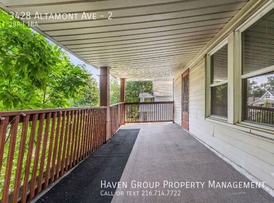 3428 Altamont Ave | Unit 2, Cleveland Heights, OH 44118 - Spacious 2-bed 1-bath multi-family home! property image