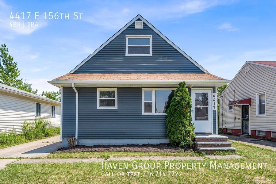 4417 E 156th St, Cleveland, OH 44128 - Spacious 4-bed 1.5-bath single-family home! property image