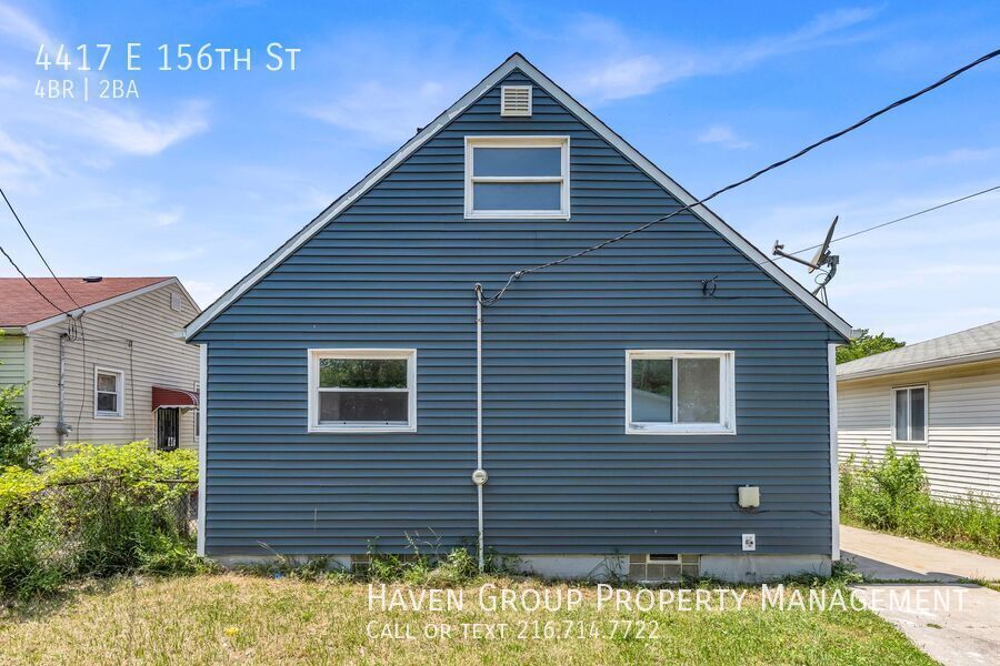 4417 E 156th St, Cleveland, OH 44128 - Spacious 4-bed 1.5-bath single-family home! property image