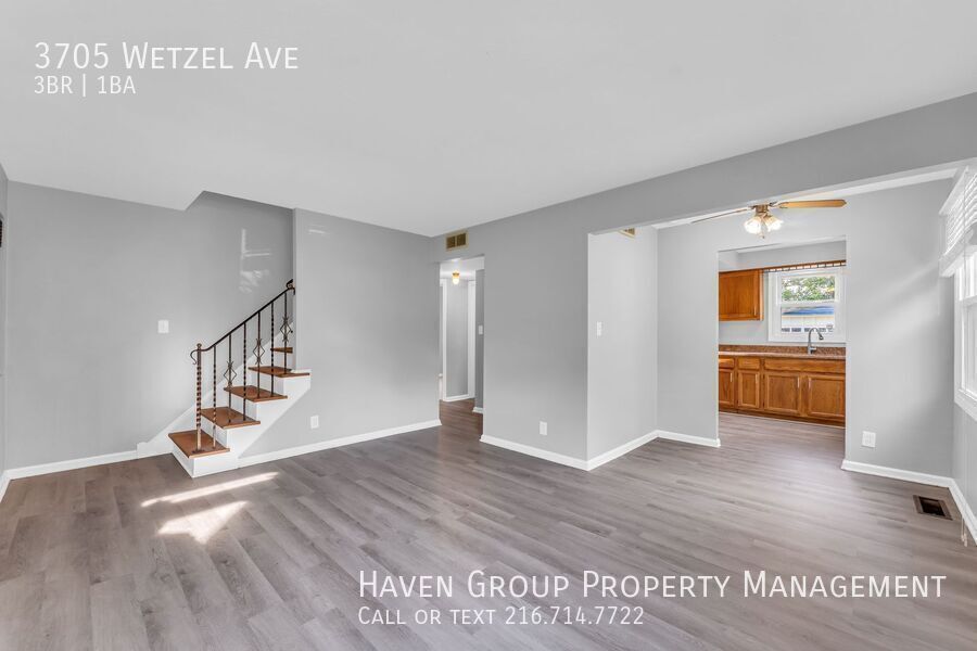 3705 Wetzel Ave, Cleveland, OH 44109- Spacious 3-bed 1-bath single-family home! property image
