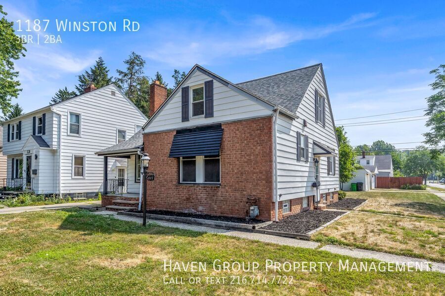 1187 Winston Rd, South Euclid, OH 44121 - Spacious 3-bed 2-bath single-family home! property image