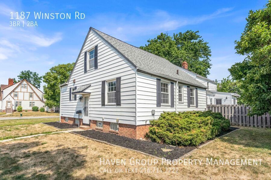 1187 Winston Rd, South Euclid, OH 44121 - Spacious 3-bed 2-bath single-family home! property image