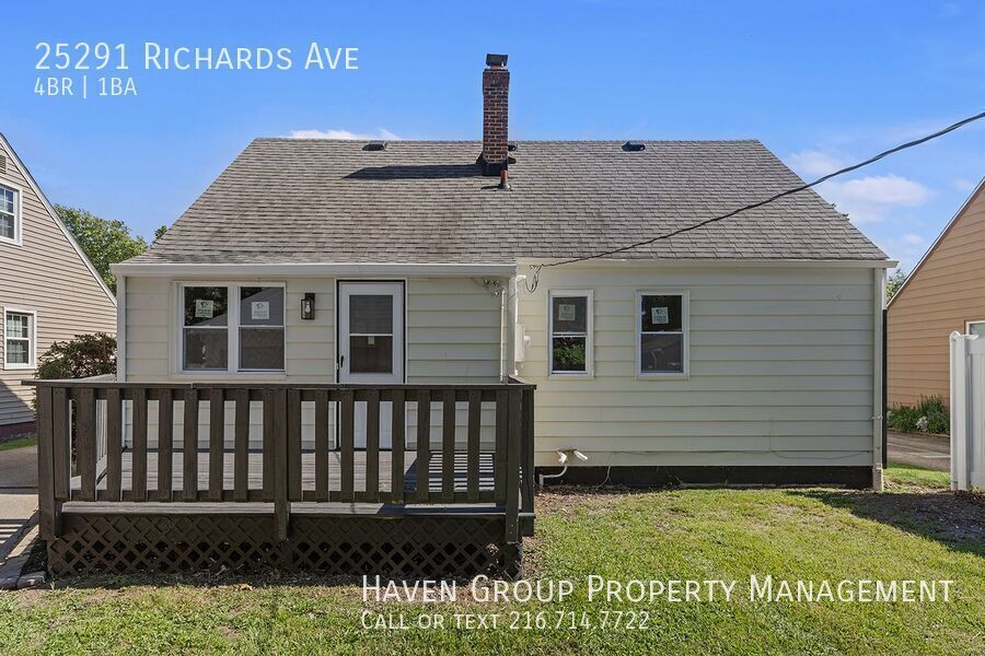 25291 Richards Ave, Euclid, Ohio, 44132- Spacious 4-bed 1-bath single-family home! property image