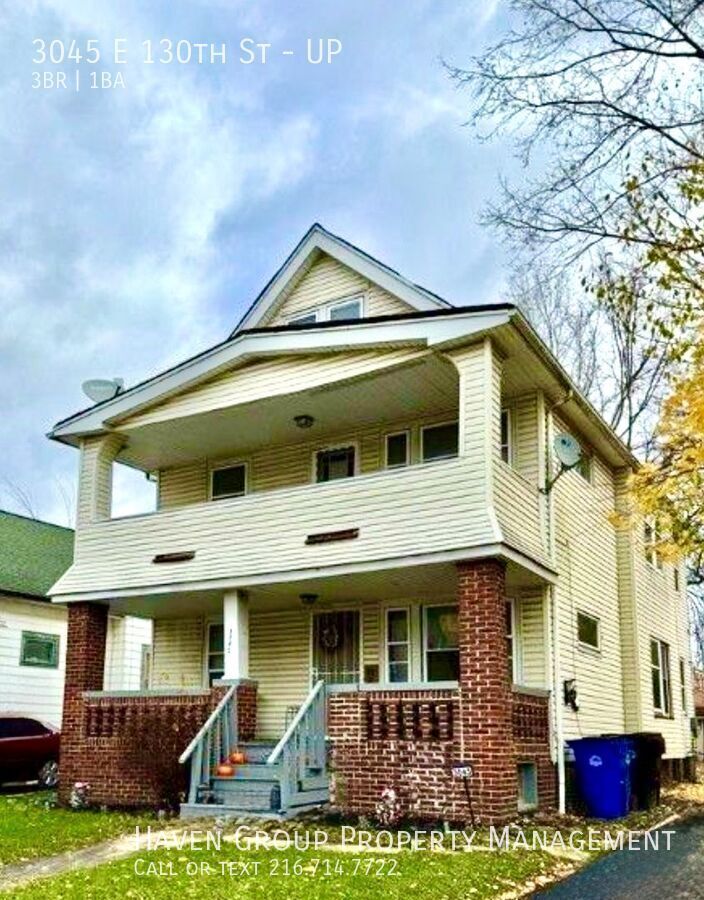 3045 E 130th St | UP, Cleveland, OH 44120 - Spacious 3-bed 1-bath multi-family home! property image