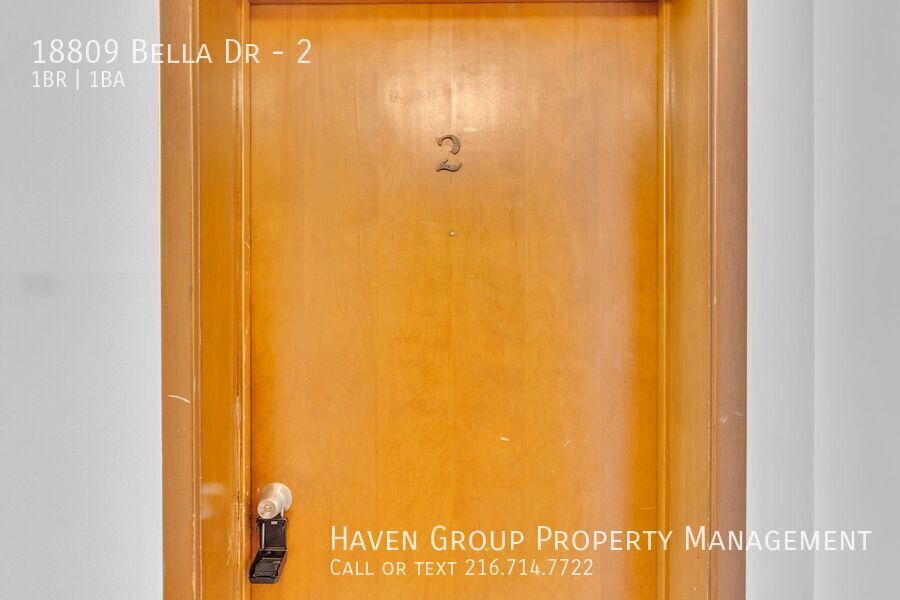 18809 Bella Dr | Unit 2, Cleveland, OH 44119- Spacious 1-bed 1-bath multi-family home! property image