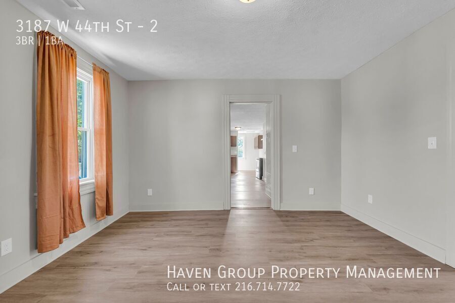 3187 W 44th St | Unit 2/UP, Cleveland, OH 44109- Spacious 3-bed 1-bath multi-family home! property image