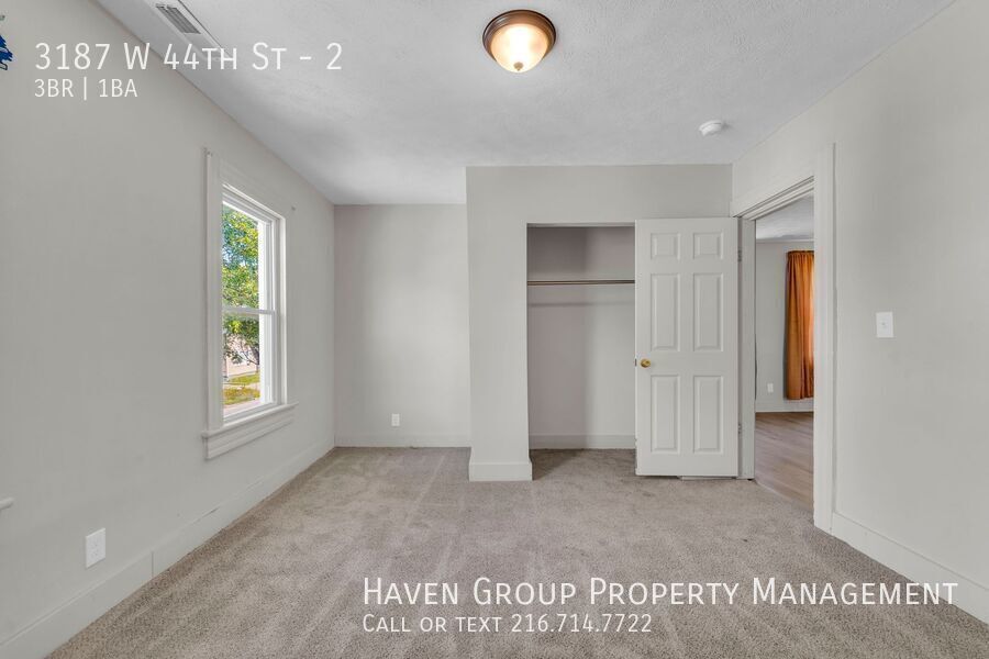 3187 W 44th St | Unit 2/UP, Cleveland, OH 44109- Spacious 3-bed 1-bath multi-family home! property image