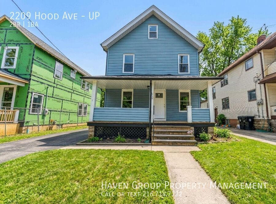 2209 Hood Ave | UP, Cleveland, OH 44109- Spacious 2-bed 1-bath multi-family home! A minimum credit score of 640 is required. property image