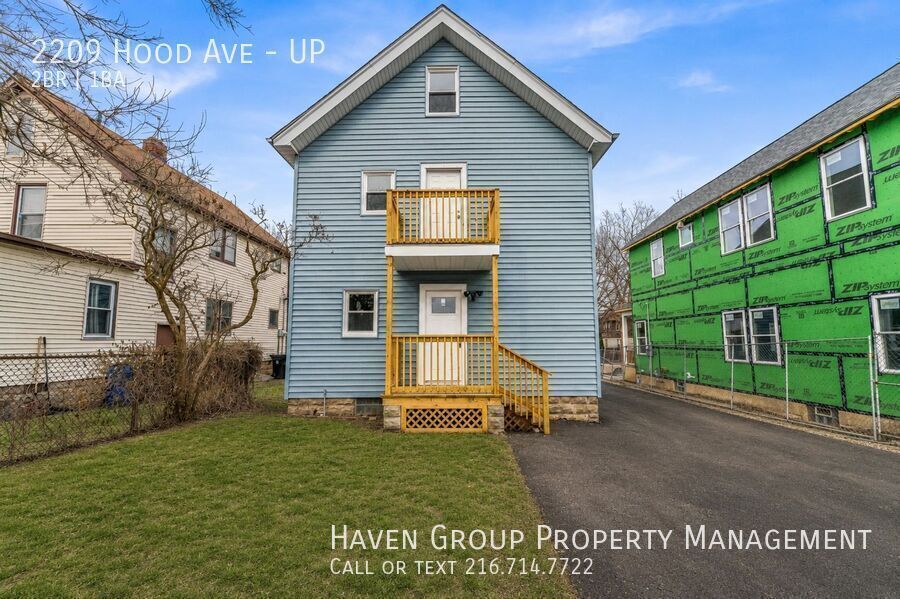 2209 Hood Ave | UP, Cleveland, OH 44109- Spacious 2-bed 1-bath multi-family home! A minimum credit score of 640 is required. property image