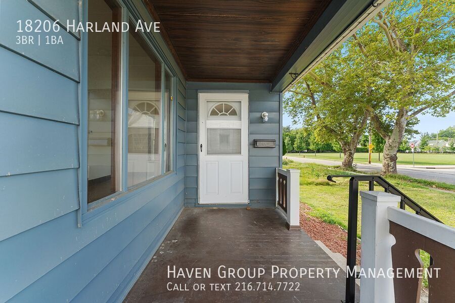18206 Harland Ave, Cleveland - Spacious 3 bed 1 bath single family home! Please note that the full security deposit is required. property image