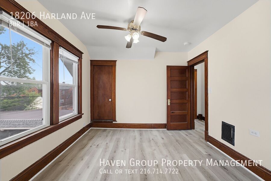 18206 Harland Ave, Cleveland - Spacious 3 bed 1 bath single family home! Please note that the full security deposit is required. property image