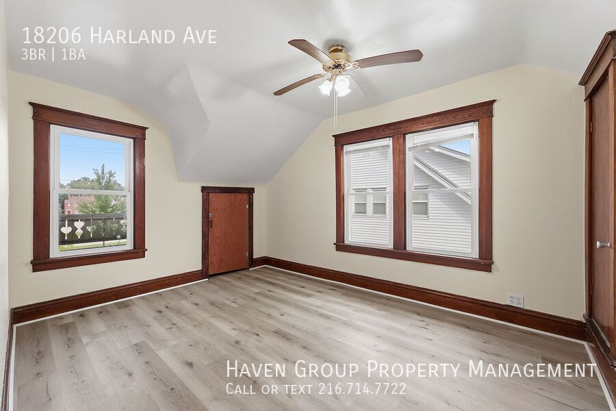 18206 Harland Ave, Cleveland - Spacious 3 bed 1 bath single family home! Please note that the full security deposit is required. property image